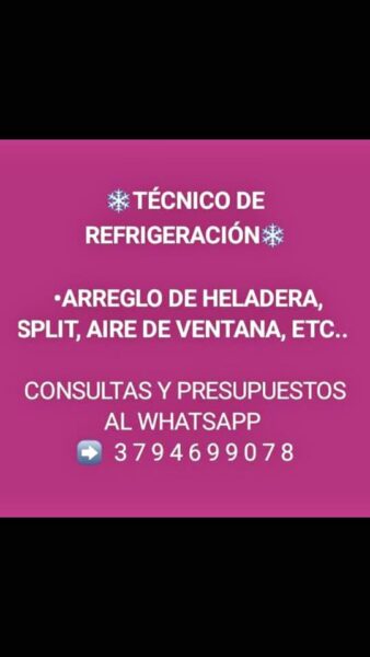 técnico de refrigeracion